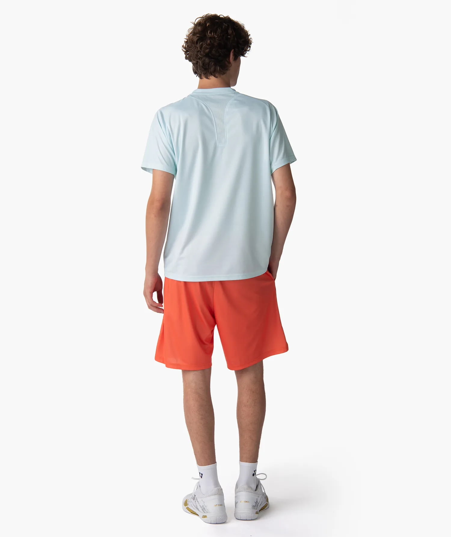 YONEX 10727 Men´s Crew Neck Shirt - Practice - Ice Blue - XL