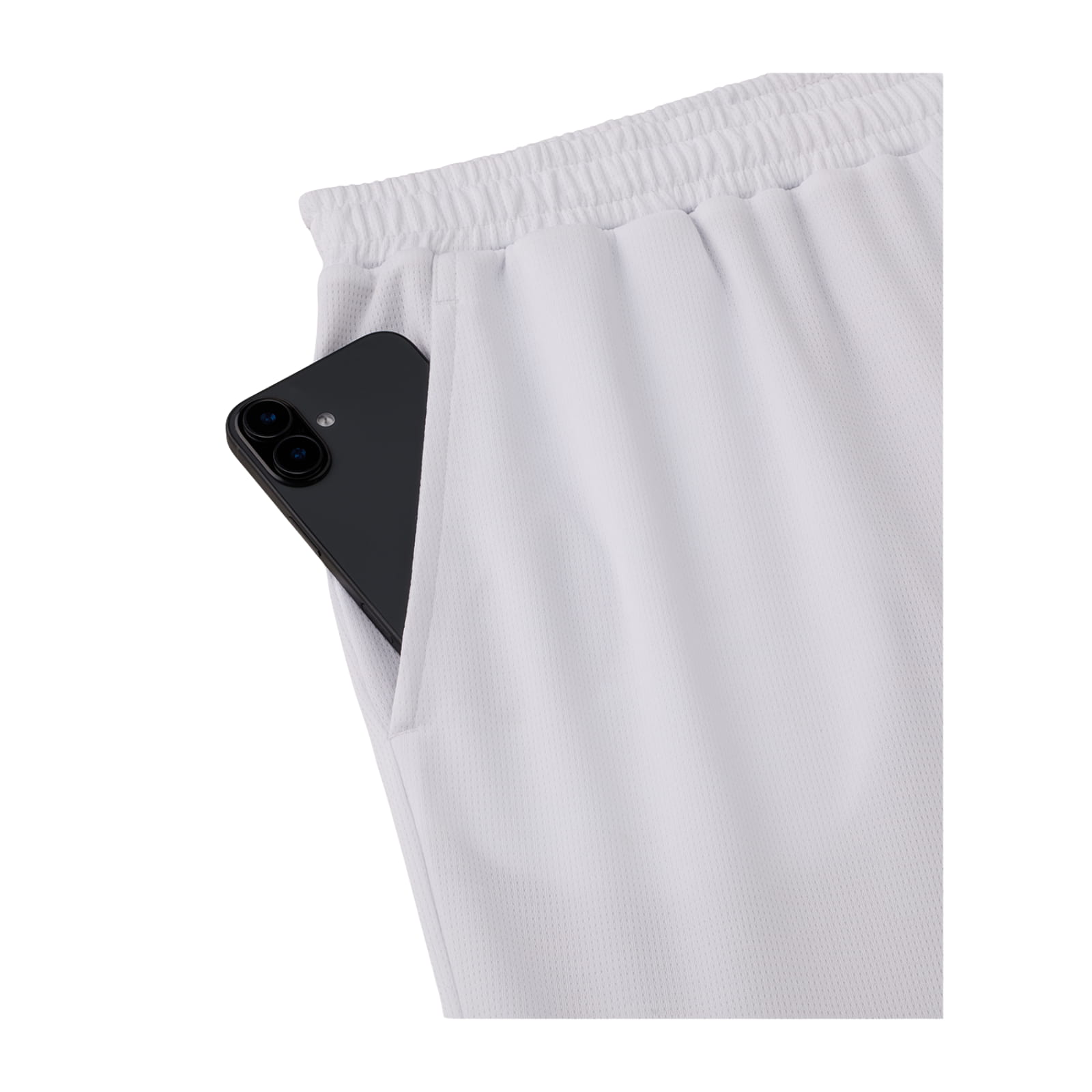 YONEX 15246 Unisex Shorts - Practice - Weiß - XL