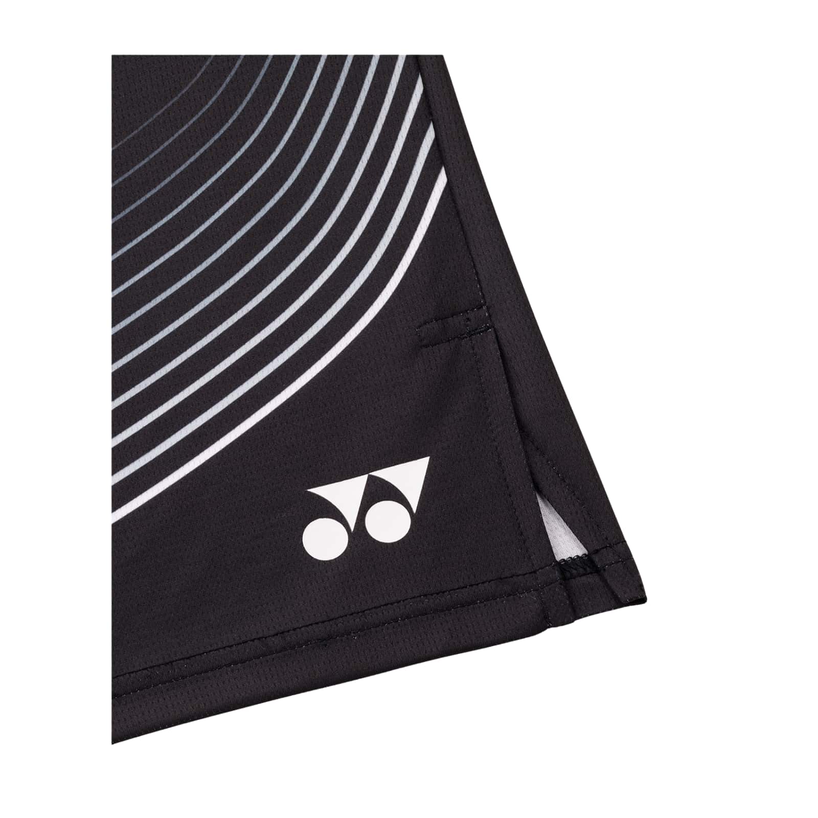 YONEX 15247 Unisex Knit Shorts - Practice - Schwarz - XL