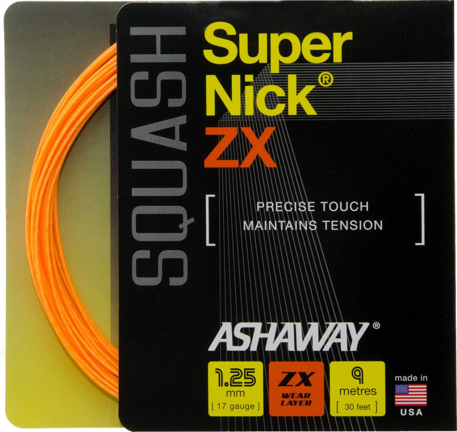 ASHAWAY SuperNick ZX - Orange - Set - 1,25mm