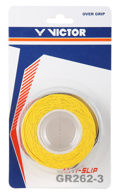 VICTOR Overgrip GR262-3 3er Blister - Gelb
