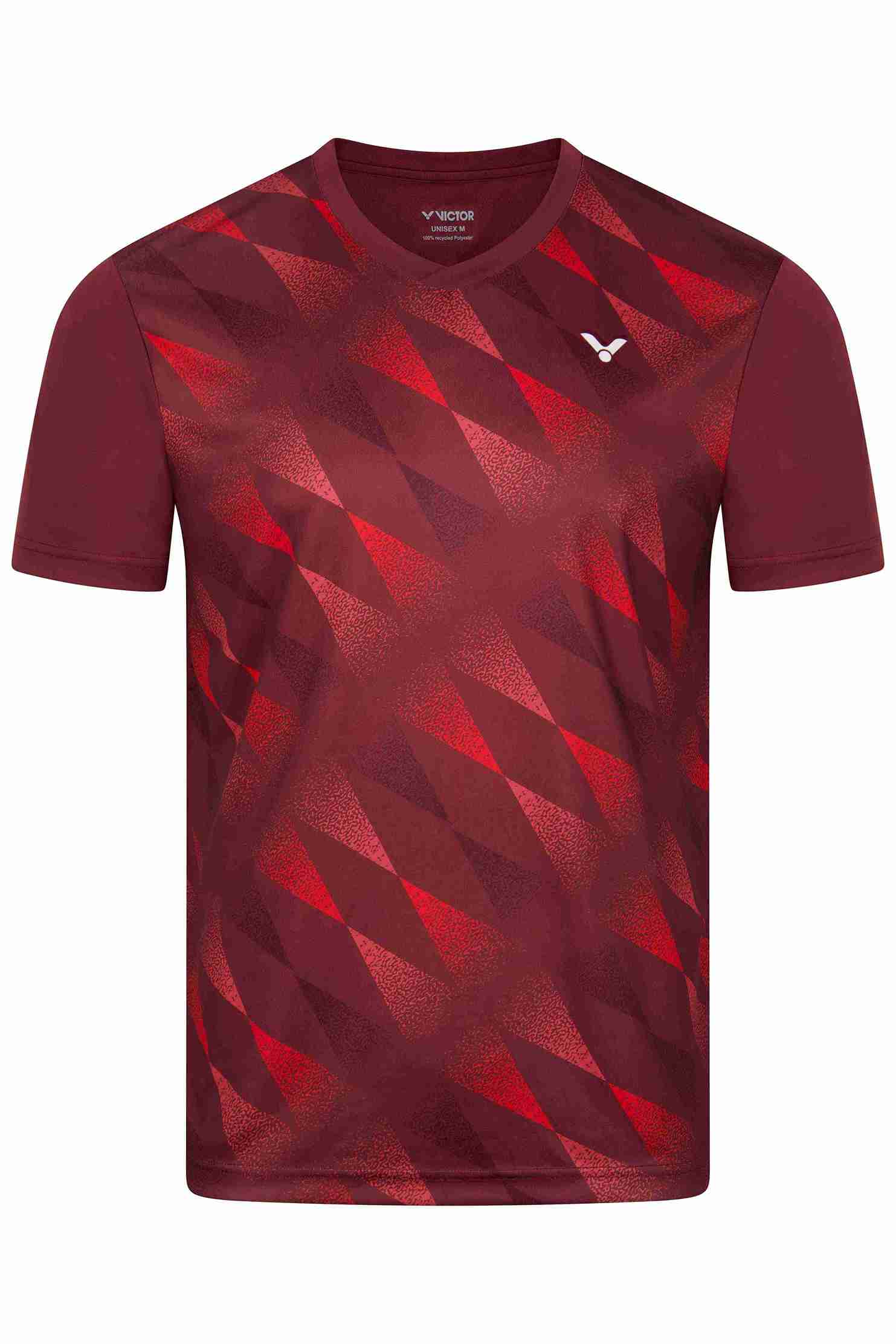 VICTOR T-Shirt T-43102D Unisex - Rot VICTOR T-Shirt T-43102D Unisex - Rot