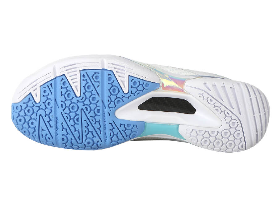 VICTOR A970 NitroLite CF Pearly White - Badmintonschuh 44,5