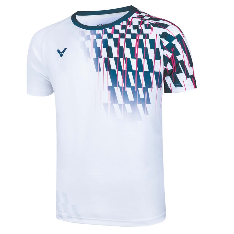 VICTOR Asia T-Shirt T-50001TD A Unisex - Weiß VICTOR Asia T-Shirt T-50001TD A Unisex - Weiß XXL