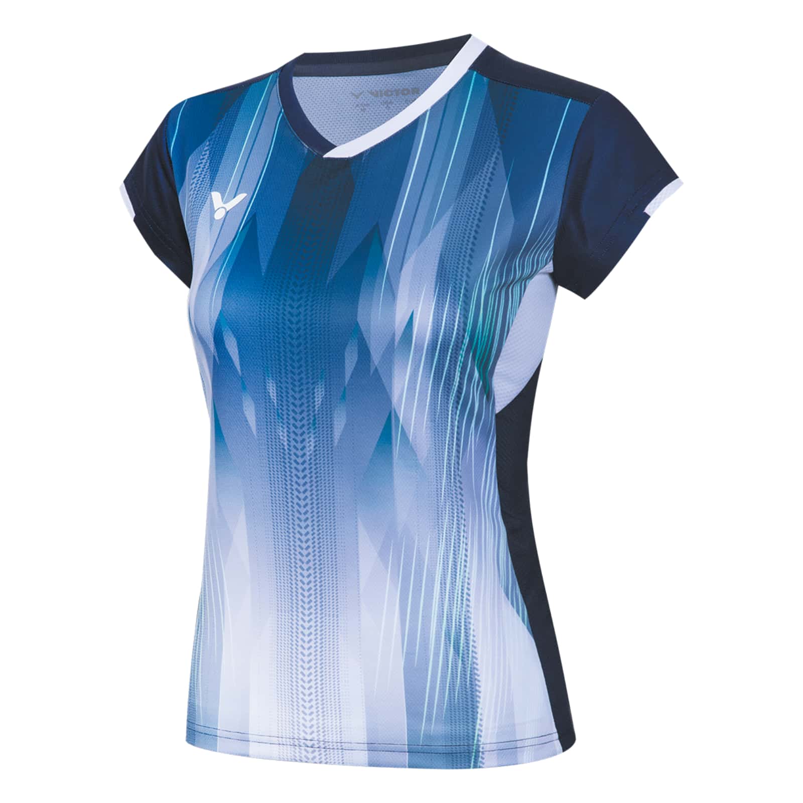 VICTOR Asia T-Shirt T-61002TD F Women - Blau - XL