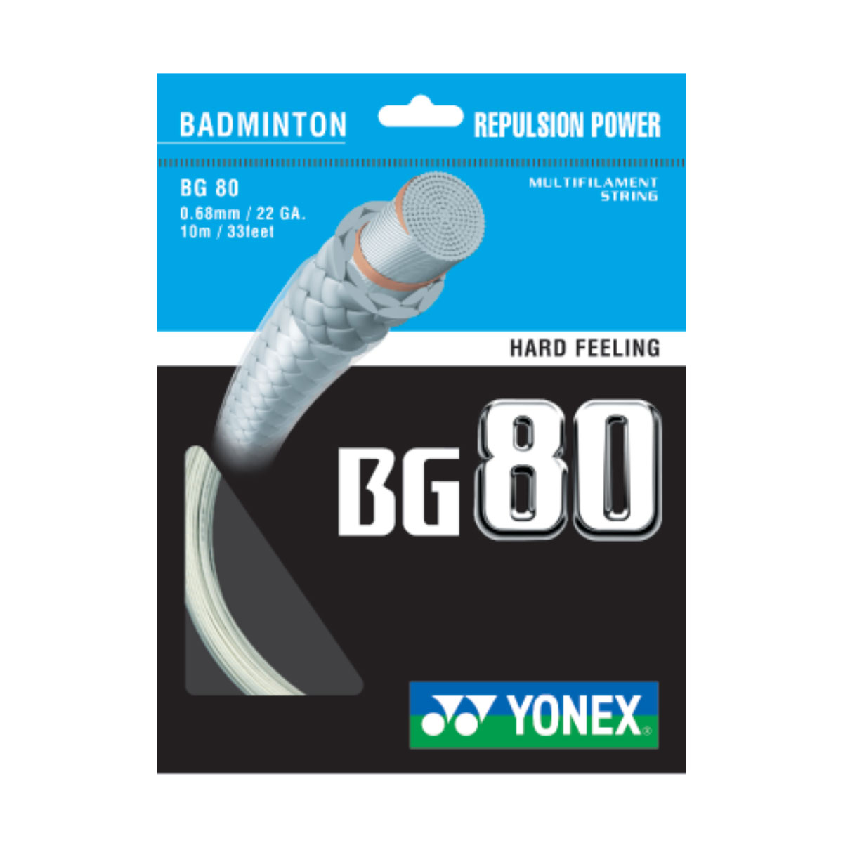 YONEX BG 80 - Weiß - Set YONEX BG 80 - Weiß - Set