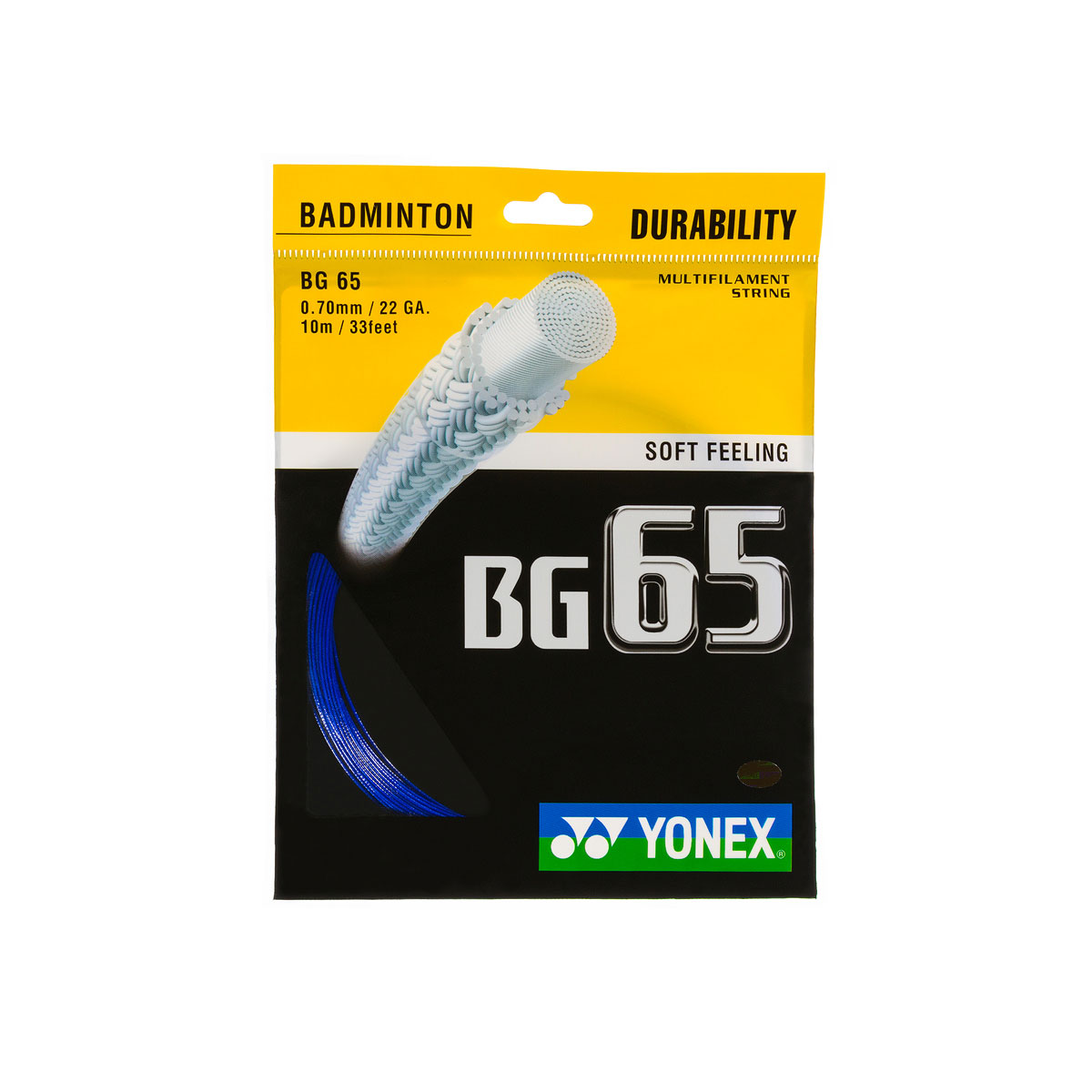 YONEX BG 65 - Royal Blue - Set YONEX BG 65 - Royal Blue - Set