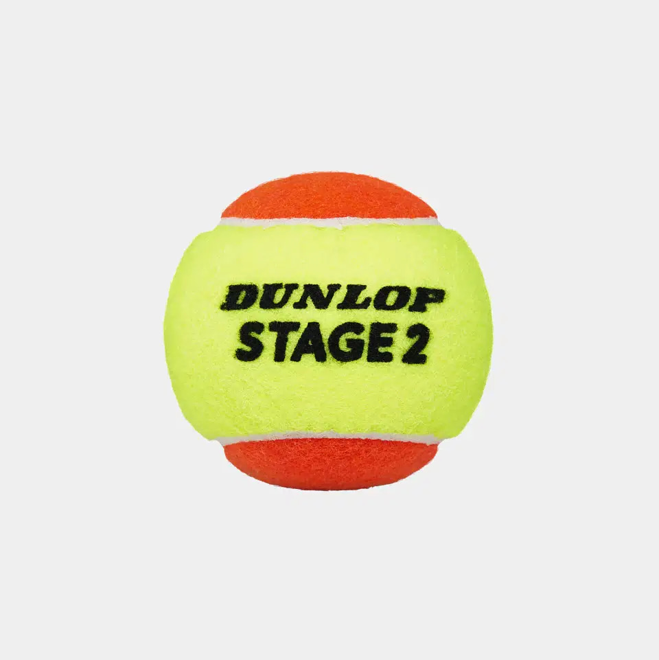 DUNLOP Methodik Tennisball Stage 2 Orange - 3-Dose