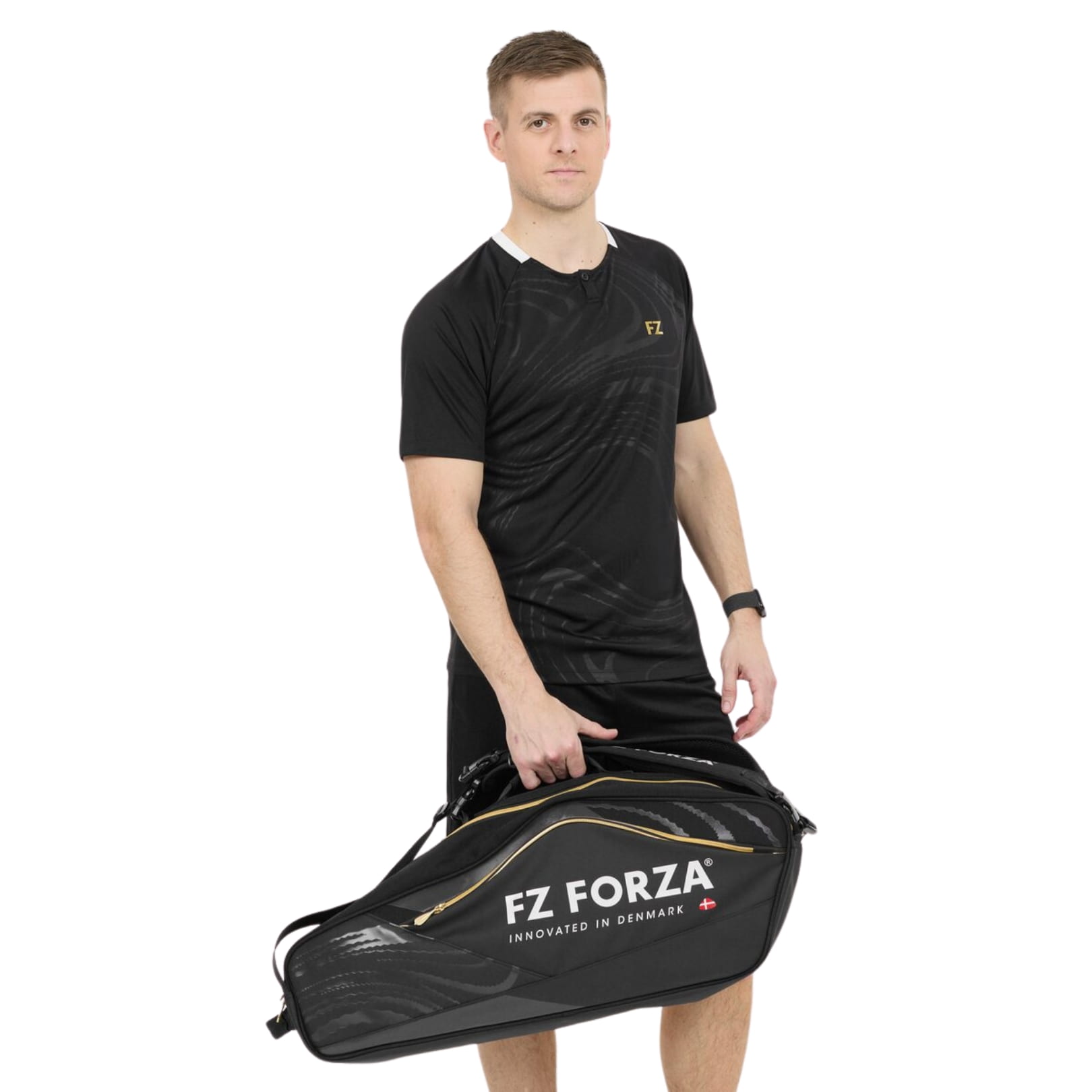 FZ FORZA Doublethermobag - Tour Line 6pcs - Schwarz/Gold 2024