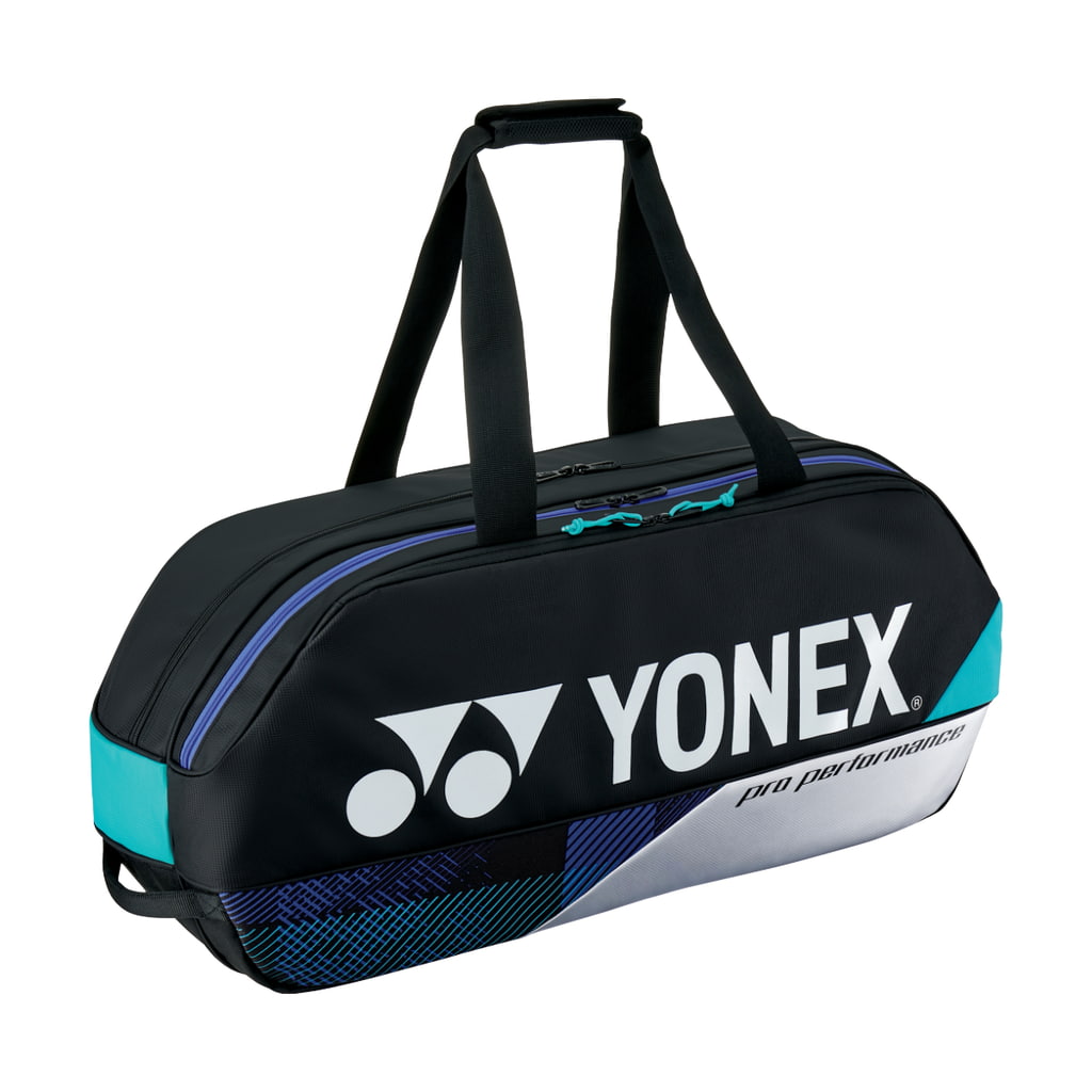 YONEX Pro Tournament Bag 92431W Courtbag - Black/Silver