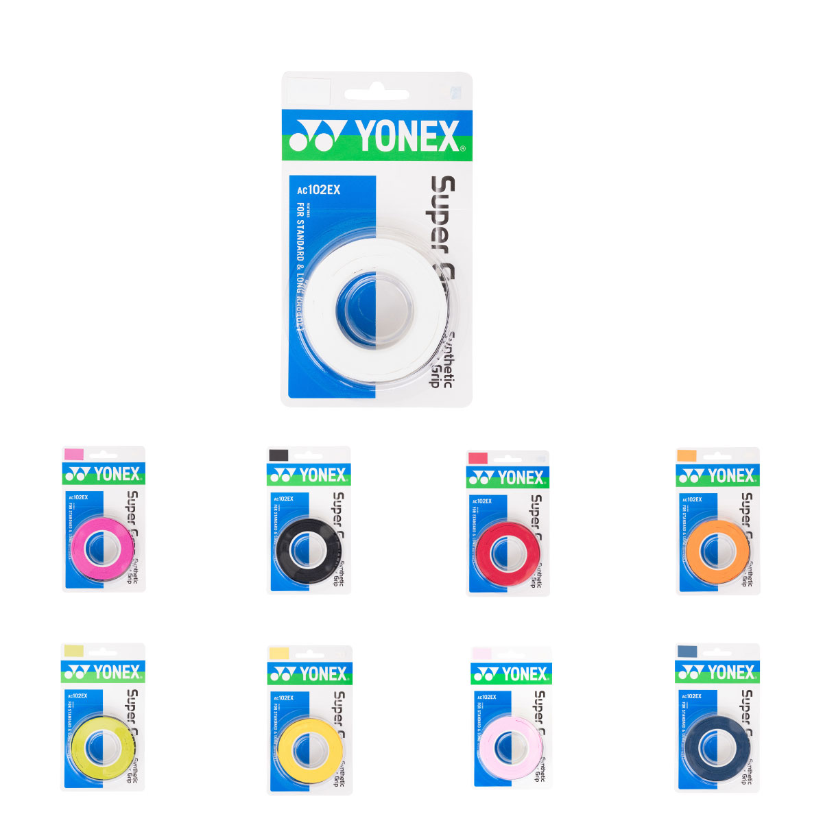 YONEX Super Grap Synthetic Over Grip 3 Stk. - Dunkel Blau