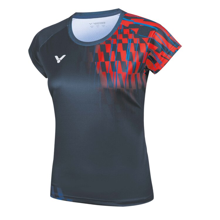 VICTOR Asia T-Shirt T-51001TD B Women - Blau VICTOR Asia T-Shirt T-51001TD B Women - Blau XL