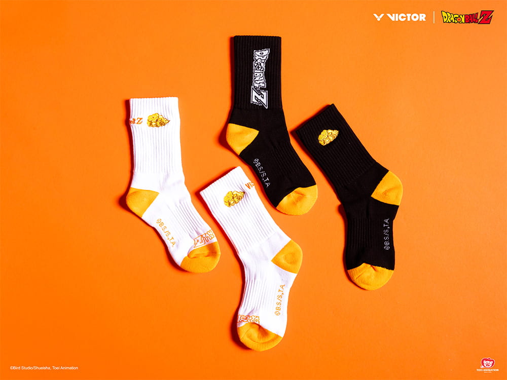 VICTOR x Dragon Ball Z Socke SK 509 DBZ – Schwarz VICTOR x Dragon Ball Z Socke SK 509 DBZ – Schwarz L