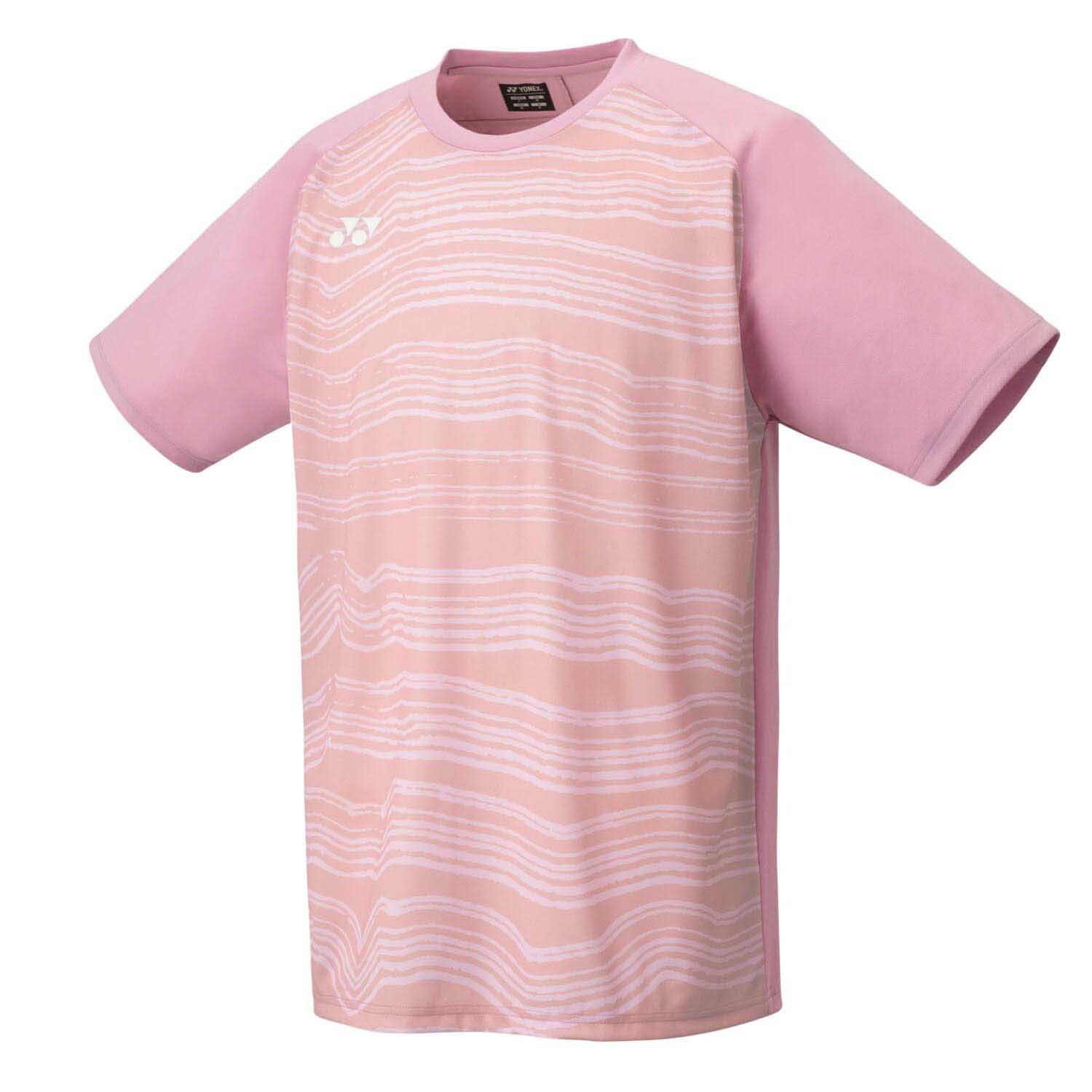 YONEX YJ0050 Junior Crew Neck T-Shirt J160 - Pink YONEX YJ0050 Junior Crew Neck T-Shirt J160 - Pink