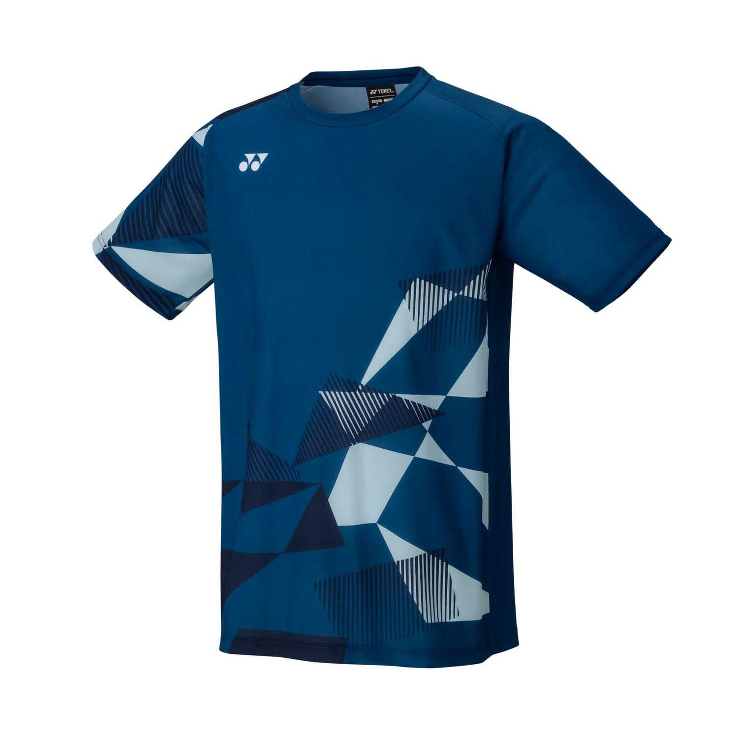 YONEX 16744 Unisex T-Shirt Practice - Ink Blue YONEX 16744 Unisex T-Shirt Practice - Ink Blue