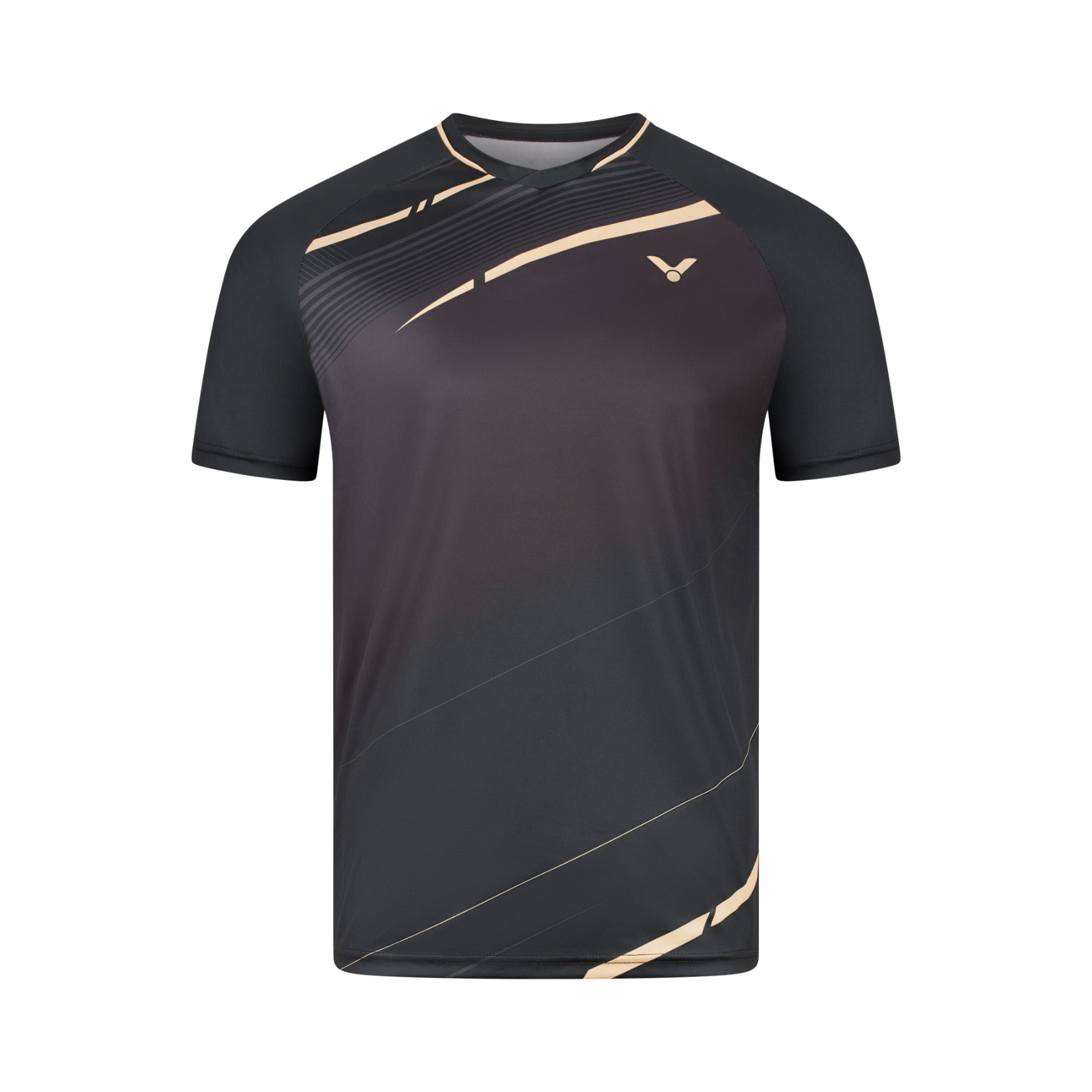 VICTOR T-Shirt T-63102 D Unisex - Schwarz - 3XL