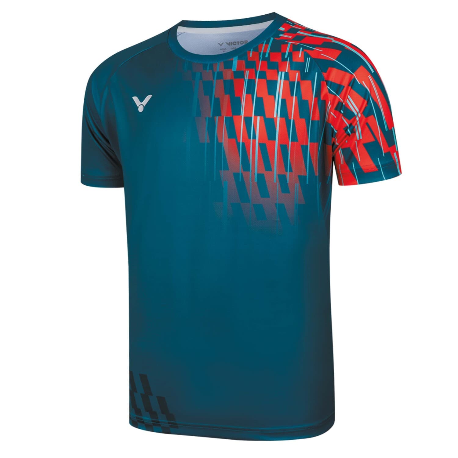 VICTOR Asia T-Shirt T-50001TD G Unisex - Grün VICTOR Asia T-Shirt T-50001TD G Unisex - Grün XXL