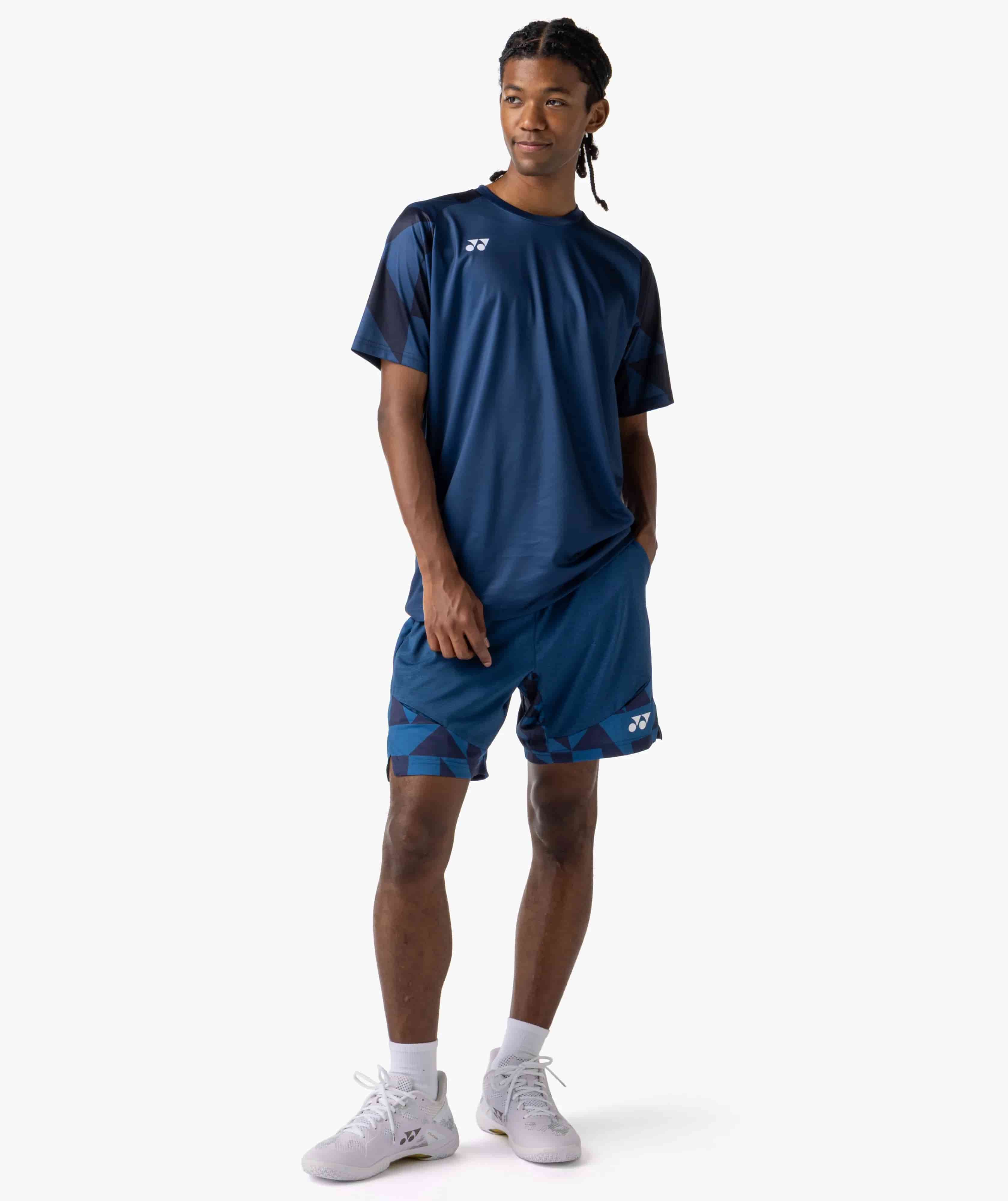 YONEX 16860 Unisex T-Shirt - Practice - Indigo Blue - XL