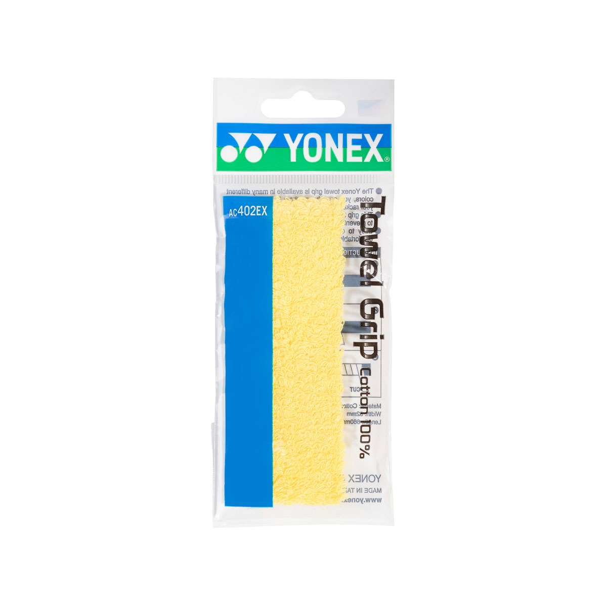 YONEX Frottee Griffband 1 Stk. - Gelb