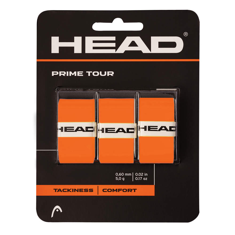 HEAD Prime Tour - 3er Pack Overgrip - Orange