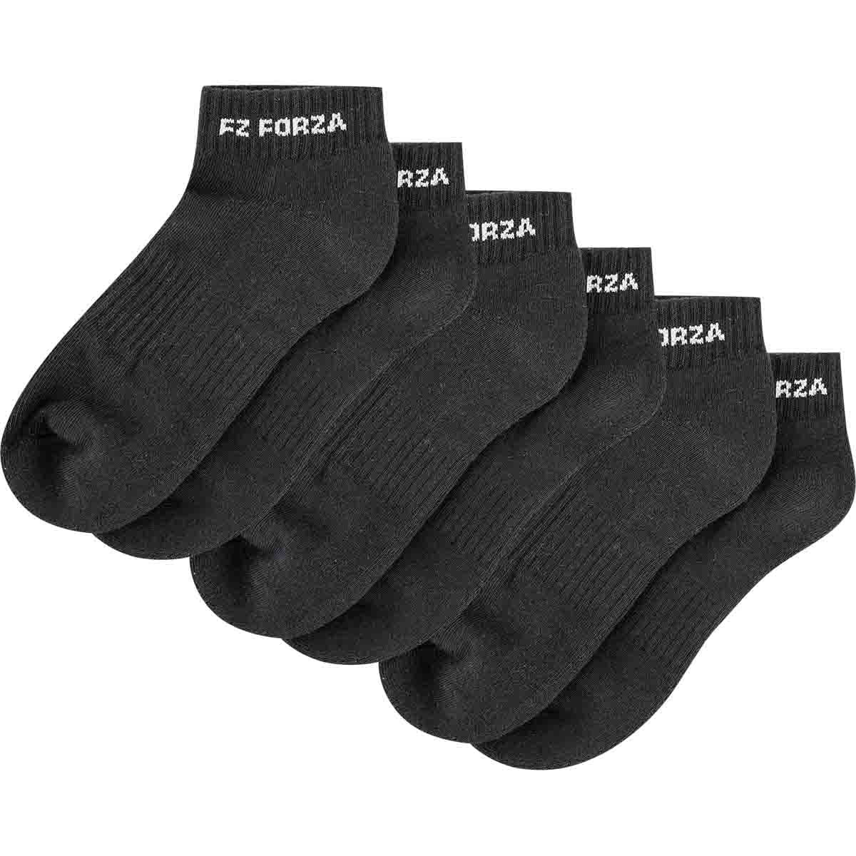 FZ FORZA Comfort Sock Short (3er Pack) - schwarz - 39-42