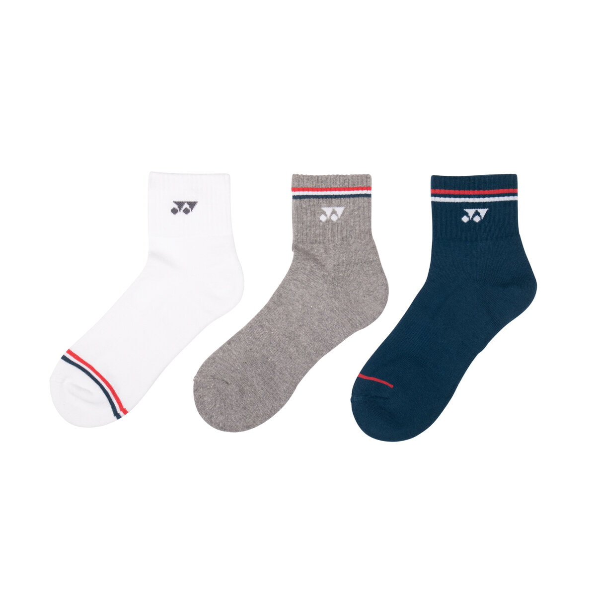 YONEX Quarter Socks 19222 3er Pack S