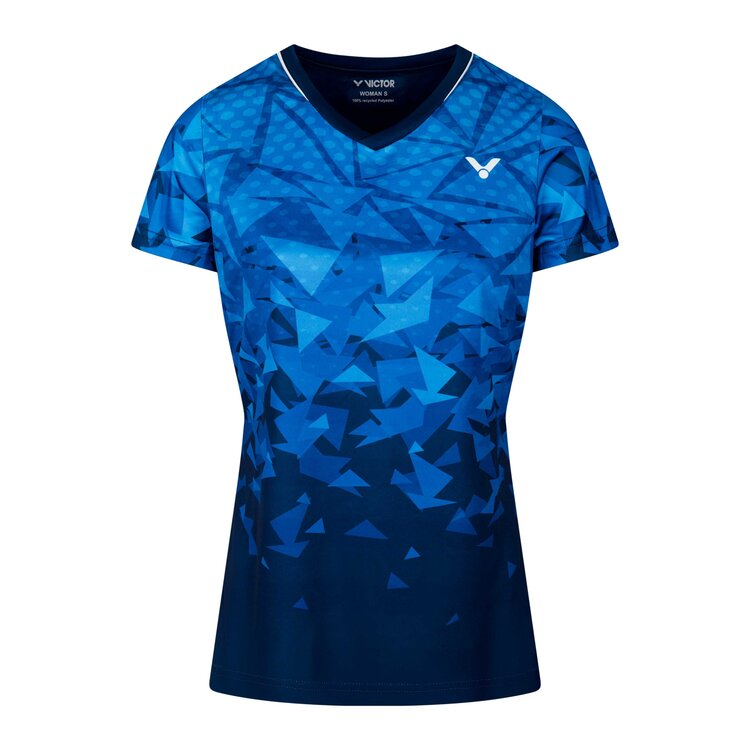 VICTOR T-Shirt T-54100 B Women - Blau VICTOR T-Shirt T-54100 B Women - Blau XL