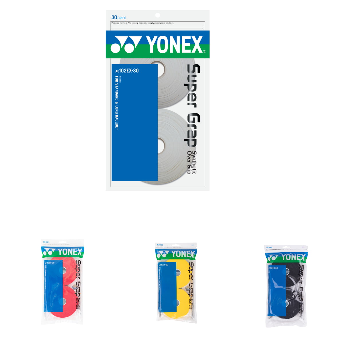 YONEX Super Grap Synthetic Over Grip 30 Stk.