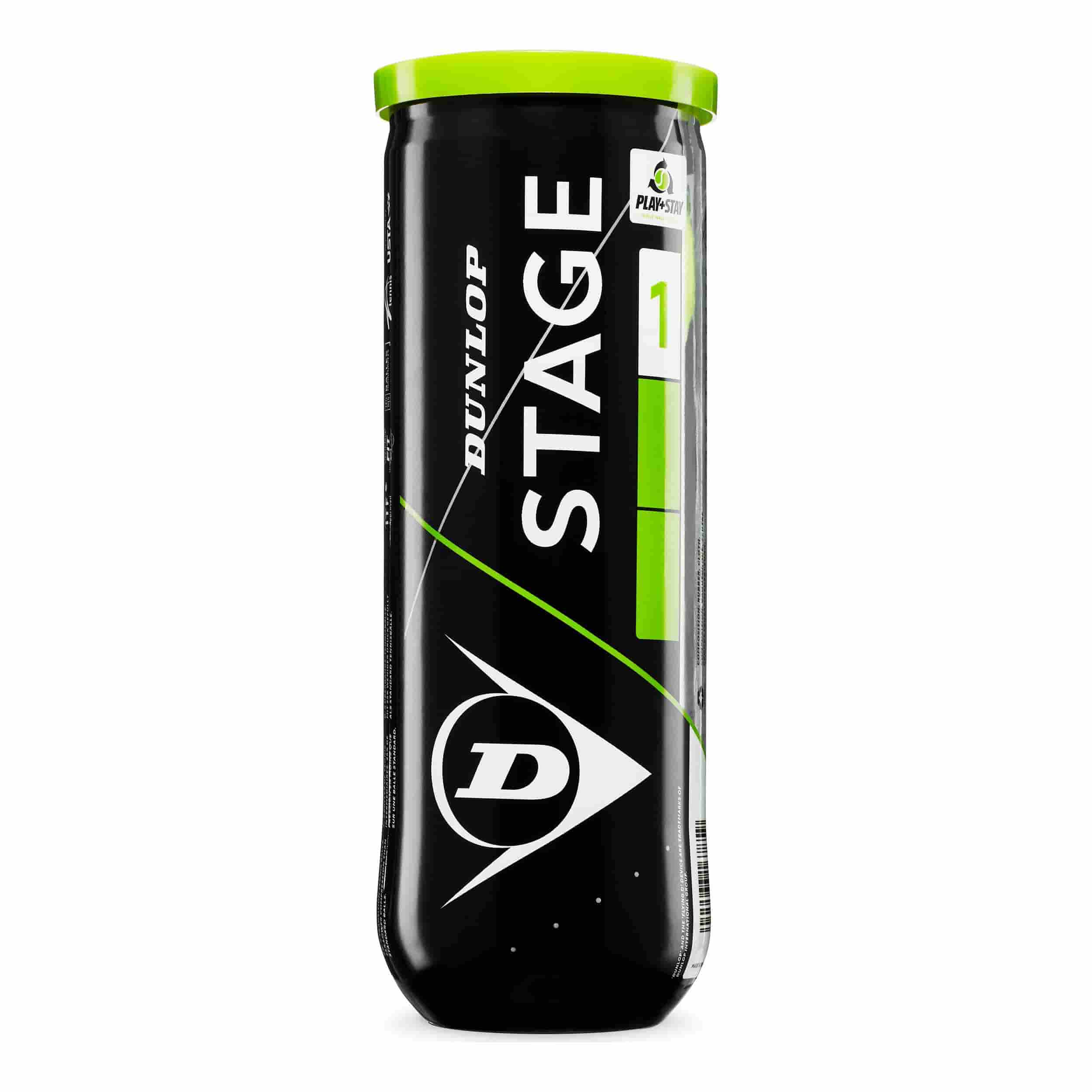 DUNLOP Methodik Tennisball Stage 1 Green - 3-Dose DUNLOP Methodik Tennisball Stage 1 Green - 3-Dose